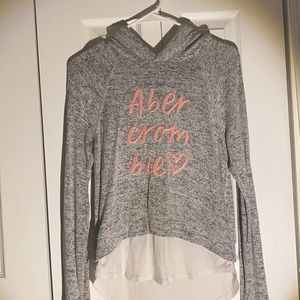 Abercombie Hoodie (Pink,White, & Grey)